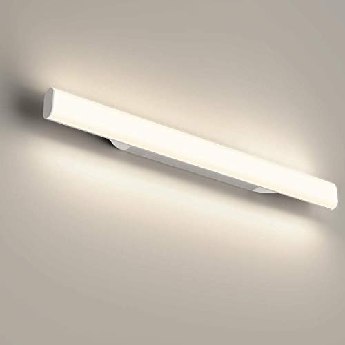 Wowatt Lampda Bagno Specchio LED 49cm 12W 960 Lumen Luce Specchio Bagno Parete Luce Naturale 4000k per Quadri Lampada Sopra Specchio Trucco Barba con Braccia Rotabile RA83 Non Dimmerabile Stile Nero Wowatt Lampda Bagno Specchio LED 49cm 12W 960 Lumen Luce Specchio Bagno Parete Luce Naturale 4000k per Quadri Lampada Sopra Specchio Trucco Barba con Braccia Rotabile RA83 Non Dimmerabile Stile Nero