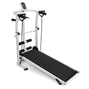 homelikesport Tapis Roulant Manuale Pieghevole Tappetino per Esercizi 110 * 45 * 105 cm Senza elettricit/à Camminatore