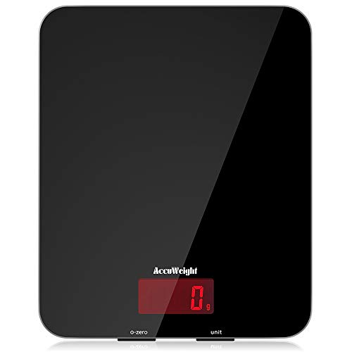 Bilancia da cucina digitale per pesare cibi pietanze con precisione fino a 5kg c