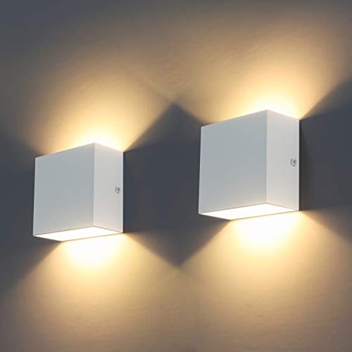 per Camera da Letto Corridoio Scala Applique da Parete Interno Balcone Lampada Parete Interno Lovebay 10W Applique Camera da Letto Soggiorno 