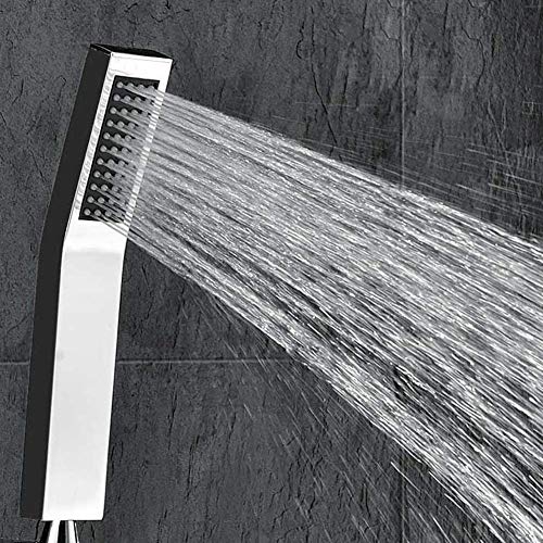 S R SUNRISE SRSH-011 Doccia soffione a risparmio idrico in ottone cromato Bianco argentato